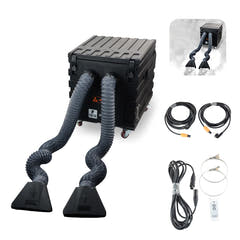 Firefog LF6000 PRO heavy máquina de niebla para hielo seco, 6000 W
