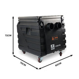 Firefog LF6000 PRO heavy máquina de niebla para hielo seco, 6000 W
