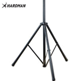 Hardman HLS2 soporte de iluminación con T-bar, 2,5 m, 70 kg, negro