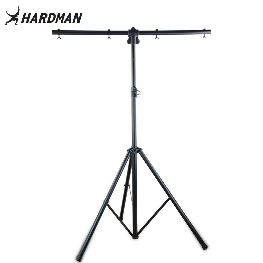 Hardman HLS2 soporte de iluminación con T-bar, 2,5 m, 70 kg, negro