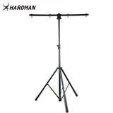 Hardman HLS2 soporte de iluminación con T-bar, 2,5 m, 70 kg, negro
