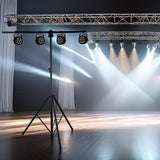 Hardman HLS2 soporte de iluminación con T-bar, 2,5 m, 70 kg, negro