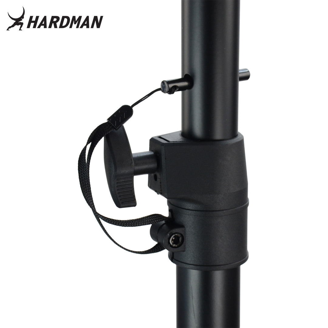 Hardman HLS2 soporte de iluminación con T-bar, 2,5 m, 70 kg, negro
