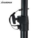 Hardman HLS2 soporte de iluminación con T-bar, 2,5 m, 70 kg, negro