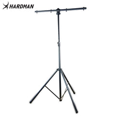 Soporte de iluminación Hardman HLS3 con barra en T y pasador automático, 2,5 m