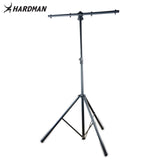 Soporte de iluminación Hardman HLS3 con barra en T y pasador automático, 2,5 m