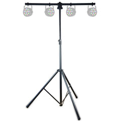 Soporte de iluminación Hardman HLS3 con barra en T y pasador automático, 2,5 m