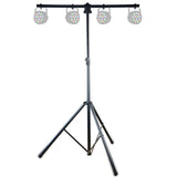 Soporte de iluminación Hardman HLS3 con barra en T y pasador automático, 2,5 m