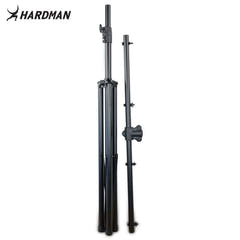 Soporte de iluminación Hardman HLS3 con barra en T y pasador automático, 2,5 m