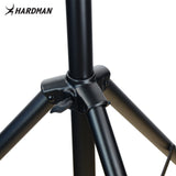 Soporte de iluminación Hardman HLS3 con barra en T y pasador automático, 2,5 m