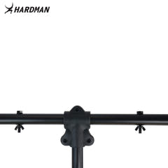 Soporte de iluminación Hardman HLS3 con barra en T y pasador automático, 2,5 m