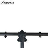 Soporte de iluminación Hardman HLS3 con barra en T y pasador automático, 2,5 m