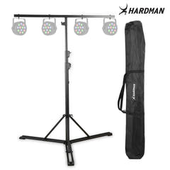 Soporte de iluminación Hardman HLS13 con T-bar y bolsa, 3 m, 70 kg