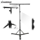 Soporte de iluminación Hardman HLS13 con T-bar y bolsa, 3 m, 70 kg