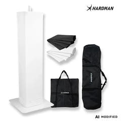 Hardman PTS23W tótem, blanco, 100-175 cm