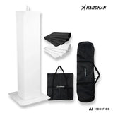 Hardman PTS23W tótem, blanco, 100-175 cm