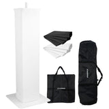 Hardman PTS23W tótem, blanco, 100-175 cm