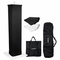 Hardman PTS23W tótem, blanco, 100-175 cm