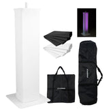 Hardman PTS23W tótem, blanco, 100-175 cm
