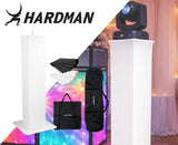 Hardman PTS23W tótem, blanco, 100-175 cm