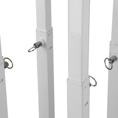 Hardman PTS23W tótem, blanco, 100-175 cm