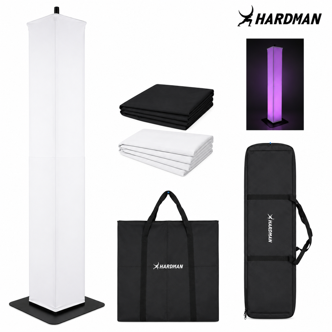 Hardman PTS23B tótem, negro, 100-175 cm