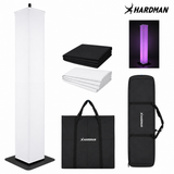 Hardman PTS23B tótem, negro, 100-175 cm