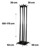 Hardman PTS23B tótem, negro, 100-175 cm