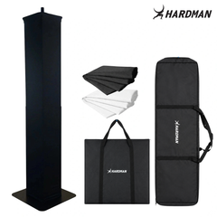 Hardman PTS24B tótem, negro, 135-250 cm