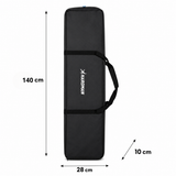 Hardman PTS24B tótem, negro, 135-250 cm