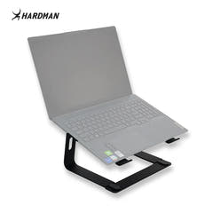 Hardman LSR2 – Soporte plegable para portátil de aluminio, negro