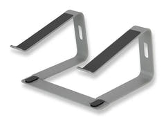 Hardman LSR2 – Soporte plegable para portátil de aluminio, plateado