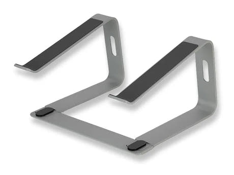 Hardman LSR2 – Soporte plegable para portátil de aluminio, plateado