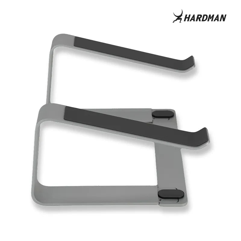 Hardman LSR2 – Soporte plegable para portátil de aluminio, plateado