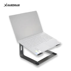 Hardman LSR2 – Soporte plegable para portátil de aluminio, plateado