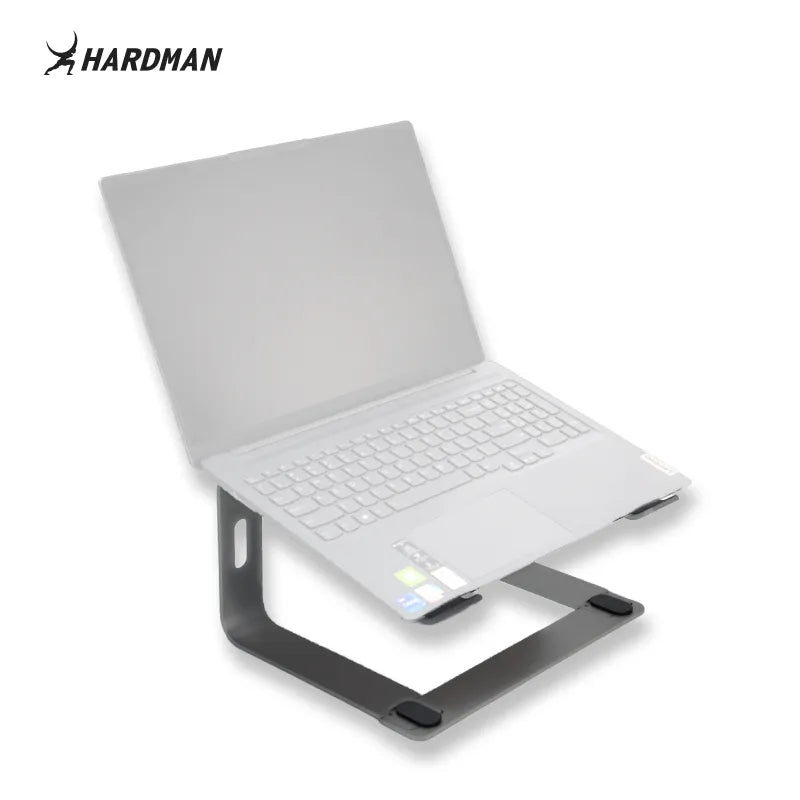 Hardman LSR2 – Soporte plegable para portátil de aluminio, plateado