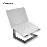 Hardman LSR2 – Soporte plegable para portátil de aluminio, plateado