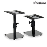 Hardman HLM42 juego de dos soportes de sobremesa para monitores de estudio