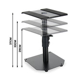 Hardman HLM42 juego de dos soportes de sobremesa para monitores de estudio