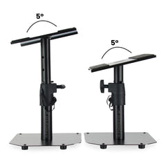 Hardman HLM42 juego de dos soportes de sobremesa para monitores de estudio