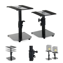 Hardman HLM42 juego de dos soportes de sobremesa para monitores de estudio