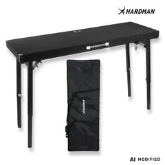 Hardman DTS1 mesa DJ plegable, 154 x 52 cm, con bolsa