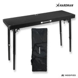 Hardman DTS1 mesa DJ plegable, 154 x 52 cm, con bolsa