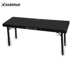 Hardman DTS1 mesa DJ plegable, 154 x 52 cm, con bolsa