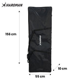 Hardman DTS1 mesa DJ plegable, 154 x 52 cm, con bolsa