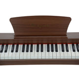 Mielczewski digitalpiano con patas metálicas, marrón