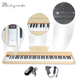 Mielczewski digitalpiano con patas de metal, beige