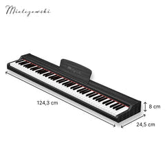 Mielczewski Canzona digitalpiano, negro