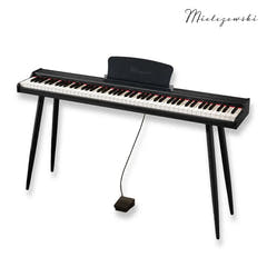 Mielczewski Canzonetta digitalpiano con patas, negro