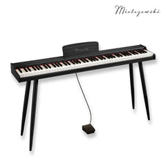Mielczewski Canzonetta digitalpiano con patas, negro